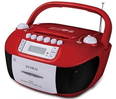 【用心的店】CORAL  手提錄音帶/CD音響CD8800 手提音響 卡帶 AM/FM收錄音機 USB