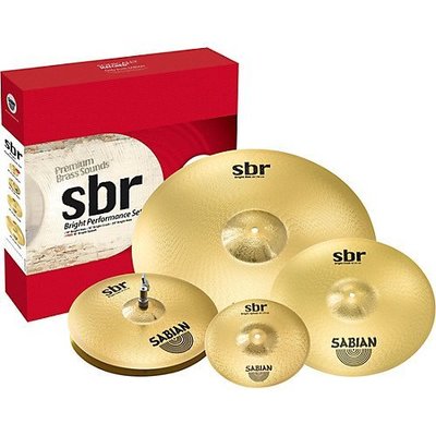 『放輕鬆樂器』 全館免運費 Sabian SBR Performance Set 銅鈸 套裝(4片組) 加送10吋鈸