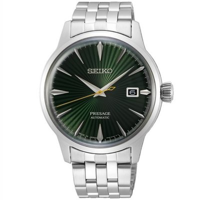SEIKO 精工 PRESAGE系列 調酒師 機械腕錶(SRPE15J1/4R35-01T0L)