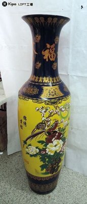 KIPO-落地大花瓶 1.4米景德鎮 熱銷瓷器陶瓷大花瓶 客廳擺飾 另有1.2/1.6/1.8米-NVU001294A