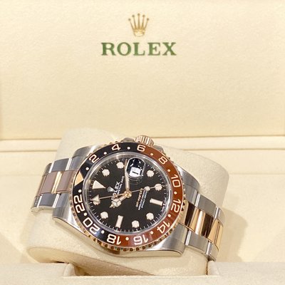 現貨 二手【稑閩精品 LUMIN】Rolex 勞力士 GMT 格林威治系列 126711CHNR 沙士圈 代購各款名錶