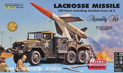 利華Revell拼裝戰車模型85-7824 1/32 LaCROSSE MISSILE SSP