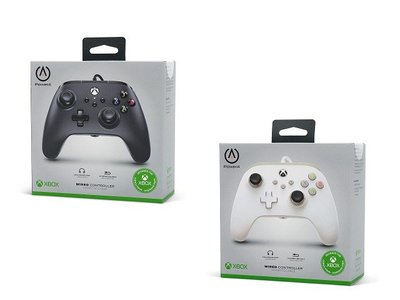 現貨 PC/Steam用 Xbox 原廠授權 PowerA 有線控制器 支援Steam 震動 耳機孔【歡樂屋】