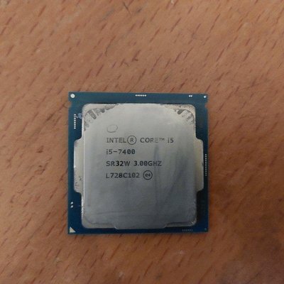 新達3C Intel® Core™ i5-7400 3.0 GHz 快取 6MB 四核心處理器 售價=940元