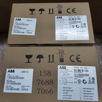 ABB變頻器ACS355-03E-08A8-4  全新現貨4.0KW