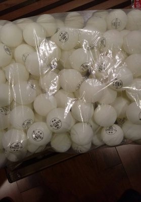 [阿丹桌球]CRACK 999,2星練習球,新塑料材質,40十,144粒2包1500元1包1星700元合計2200元