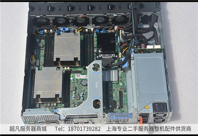 電腦零件靜音DELL  R530 R530XD 3.5寸12盤位大容量存儲2U服務器PK R730XD筆電配件