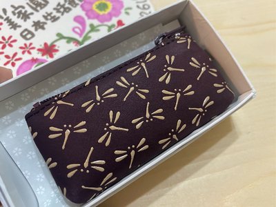 美家園日本生活館 日本製 印傳屋鹿皮 拉鏈印章袋紫色賣場