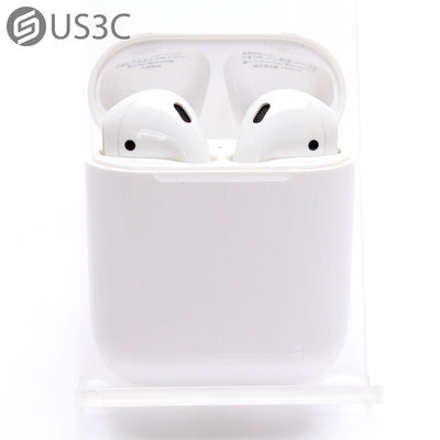 【US3C-台南店】台灣公司貨 Apple AirPods 2 A1602 A2031 A2032 藍牙5.0無線技術 Lightning充電盒 二手藍芽耳機