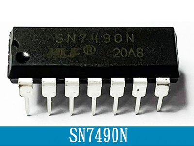 SN7490N 直插DIP-14 十進制計數器 IC 積體電路