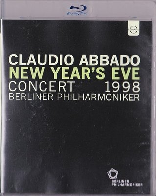 高清藍光碟 New Year's Eve Concert 1998年柏林除夕新年音樂會 阿巴多 25G