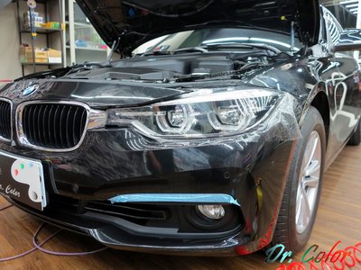Dr. Color 玩色專業汽車包膜 BMW 318i 車燈保護膜