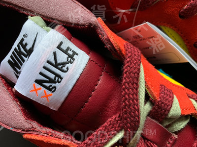 現貨全新 Nike Blazer Low Sacai x KAWS Red sz10.5 (wtaps NB992)