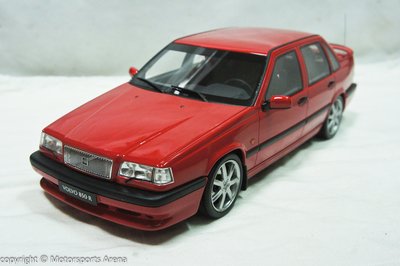 【現貨特價】限量樹脂 1:18 Otto Mobile Volvo 850 R Saloon 1996 紅色