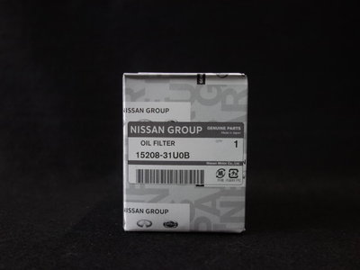 QC工作室---NISSAN/INFINITI原廠日製31U0B機油芯(長)(KICKS/NEW X-TRAIL)