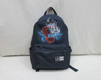 ADIDAS 愛迪達 SPIDERMAN BPK  兒童背包 後背包 運動背包 小型 雙肩背包 GE3300 藍色