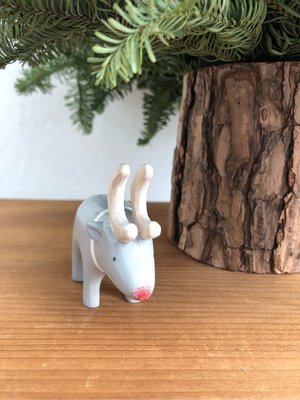 發現花園 日本選物-日本製 T-Lab 手做 木製 聖誕系列-麋鹿