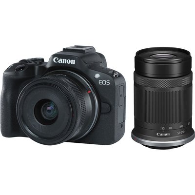 ＊兆華國際＊  Canon EOS R50 鏡頭套組 (RFS1845+55210) 迷你單眼相機 雙鏡組 佳能公司貨