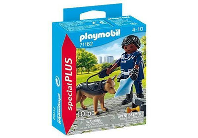 Playmobil摩比人 警察與狗 71162