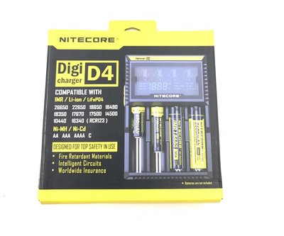 Nitecore D4液晶智能充電器