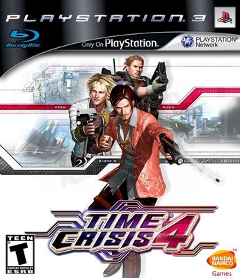 【二手遊戲】PS3 火線危機4 TIME CRISIS 4 日文版【台中恐龍電玩】