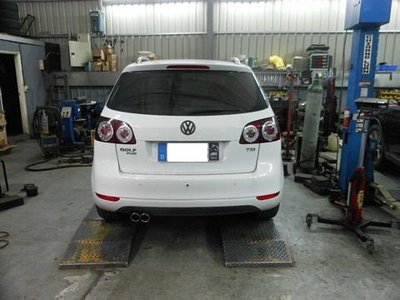 [排氣管工匠]  VW Golf  原廠排氣管內部結構改良 (全台獨家專利研究)