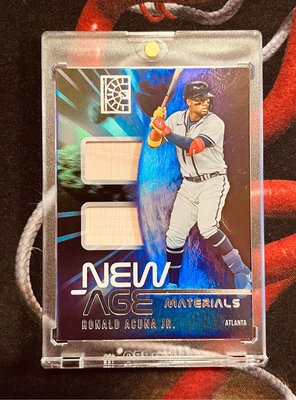 2022 Panini Capstone Ronald Acuna Jr New Age Materials NAM-RA 棒片卡