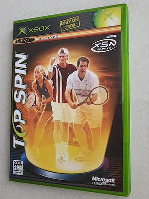 Xbox初代游戲  網球決戰    很新收藏必備  日版 二11332
