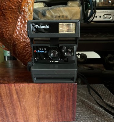Polaroid 寶麗萊 closeup 636 拍立得 相機 電視 電影 拍攝 擺設 道具 收藏 擺飾 1F