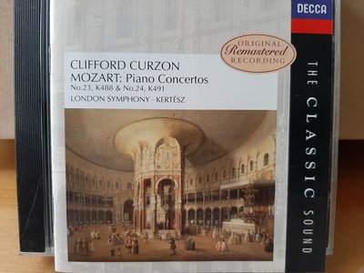 Curzon,Kertesz,Mozart- P.c No.23&24柯爾容鋼琴，克爾提斯指揮倫敦交響，演繹莫扎特-第23&24號鋼琴協奏曲
