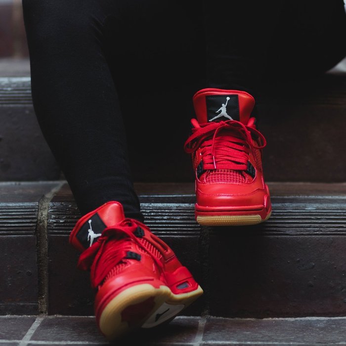 jordan retro 4 nrg red