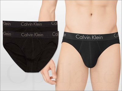 Calvin Klein CK 卡文克萊黑色純棉 合身 男內著內褲三角褲 兩件ㄧ組 NG盒子 M 號 愛Coach包包