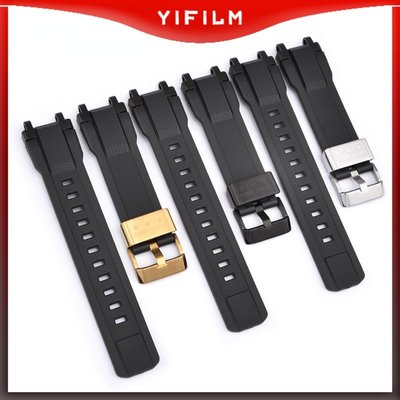 Yifilm 橡膠錶帶適用於卡西歐 MTG-B1000 G1000 10000 樹脂錶帶耐用手鍊錶帶替換手錶 Corre