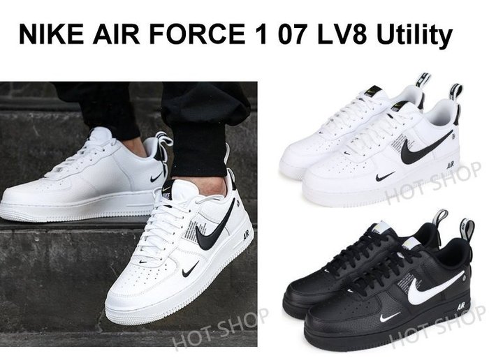 nike air force 1 low lv8 utility black