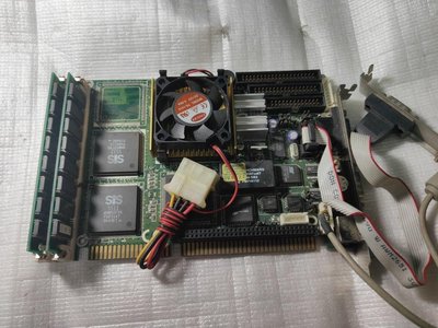 【電腦零件補給站】AR-B1574/5 486 ISA 工業主機板 附CPU+記憶體含風扇