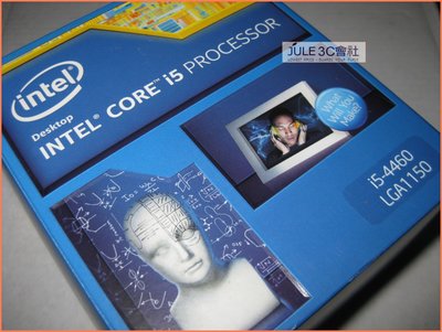 JULE 3C會社-Intel Core i5 4460 四核/HD4600/6M/盒裝良品/全新風扇/1150 CPU