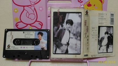 我的愛和別人一樣 飛碟唱片1991 葉蒨文 瀟灑走一回 錄音帶磁帶