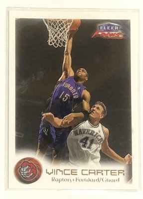 NBA 2000 Fleer Focus  VINCE CARTER  暴龍 球員卡