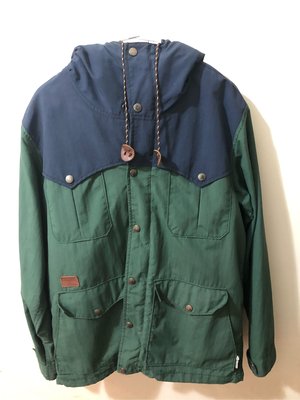 Black Chocoolate BcOUTDOOR系列 鋪毛連帽外套 內裡可拆 藍/綠