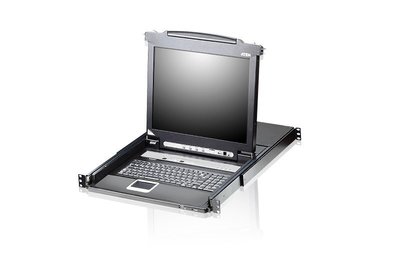 宏正ATEN-16埠Slideaway LCD KVMP-CL5716M抽拉式多電腦切換(CL5716M)