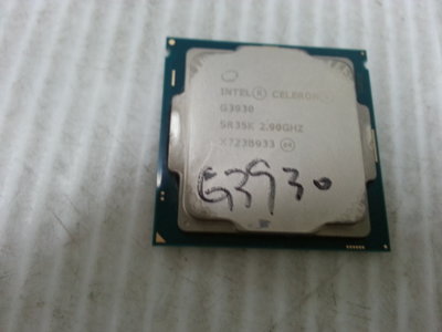 【 創憶電腦 】Intel Celeron G3930 2.90GHz 1151 腳位 CPU 直購價100元