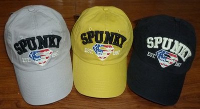 全新 SPUNKY 流行潮帽 棒球帽 SUPERMAN 3色 2頂合購 580 元貨到付款含運