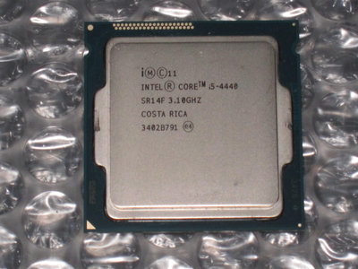 售四代intel Core i5-4440 3.1G 22nm 1150腳位 4核心 CPU(良品)(1元起標)