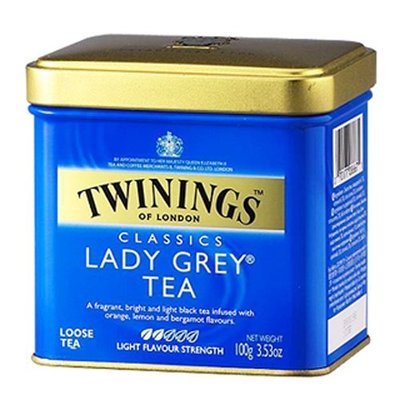 唐寧仕女伯爵茶LADY EARL GREY TEA 100g/罐(期限：2024/11)-【良鎂咖啡精品館】