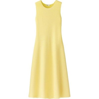UNIQLO U 黃色造型洋裝