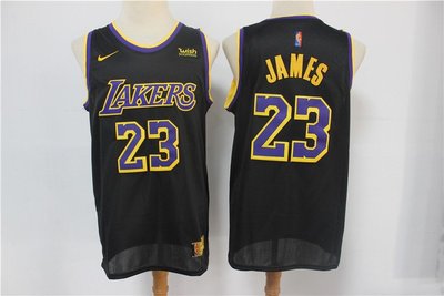 勒布朗·詹姆士(LeBron James) NBA洛杉磯湖人隊 電繡 2021球迷版 球衣 23號