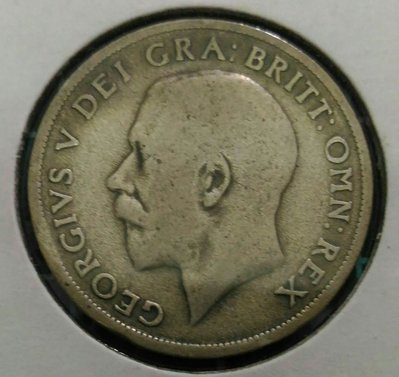 英國1920年,1 Shilling銀幣