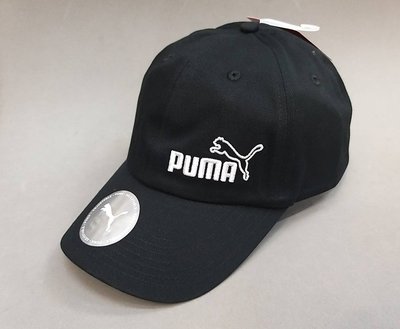 正品附發票 PUMA 可調式 基本系列棒球帽 運動帽子 老帽 電繡 刺繡 黑色 0054302