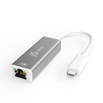 喬格電腦 j5create JCE145 USB-C to 2.5G超高速外接網路卡