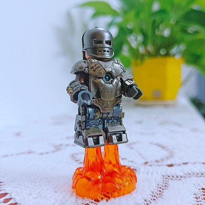 【積木班長】CQ01鋼鐵人 鋼鐵俠 東尼史塔克 MK1 馬克一 英雄復仇者聯盟 人偶/相容樂高LEGO積木